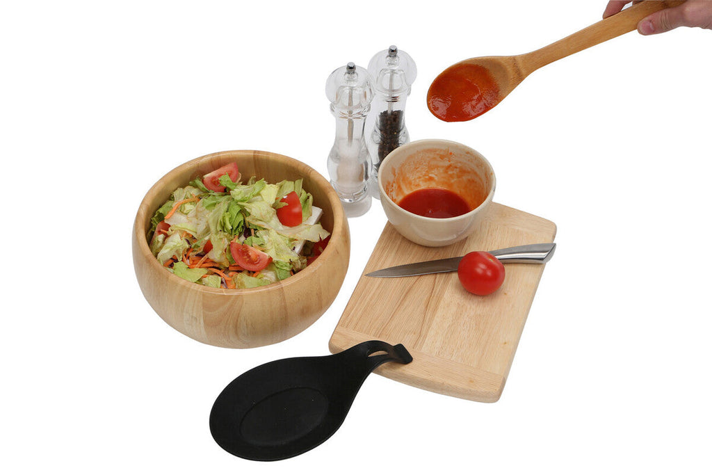 Black Silicone Spoon Rest | Zing