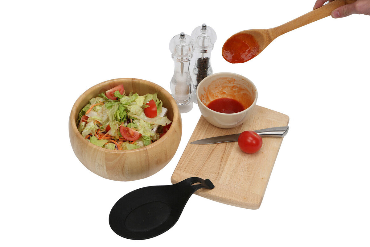 Black Silicone Spoon Rest | Zing