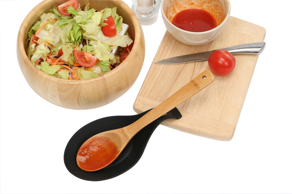 Black Silicone Spoon Rest | Zing