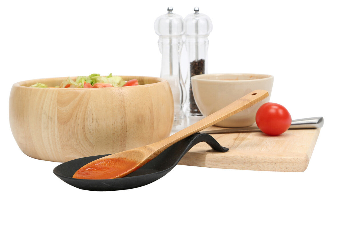 Black Silicone Spoon Rest | Zing