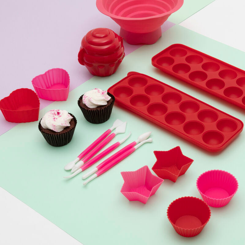 Hallie Set of Four Non Stick Star | Silicone Moulds