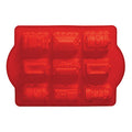 Hallie Silicone 9 Train Design Red | Cake Mould