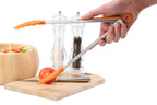 Orange Silicone And Stainless Steel Tongs | Zing
