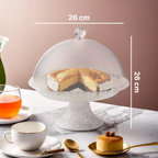 Clear Acrylic Cake Stand with Dome | Faye
