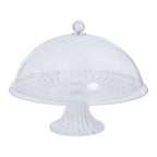 Clear Acrylic Cake Stand with Dome Lid | Faye