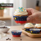 Diva 100 Piece Mini Cupcake Cases | Rocket