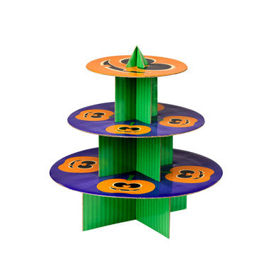 Pumpkin 3 Tier Cake Stand | Halloween