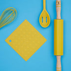Yellow Silicone Slotted Spoon | Zing