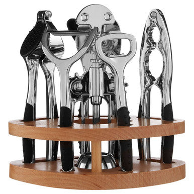 7 Piece Chrome Finish Kitchen Gadget Set | Paragon