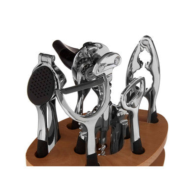 7 Piece Chrome Finish Kitchen Gadget Set | Paragon