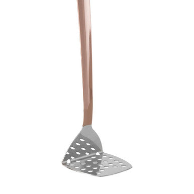 Stainless Steel Masher with Copper Finish Handle | Freya