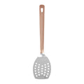 Stainless Steel Slotted Turner with Copper Finish Handle | Freya