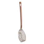 Stainless Steel Slotted Turner with Copper Finish Handle | Freya
