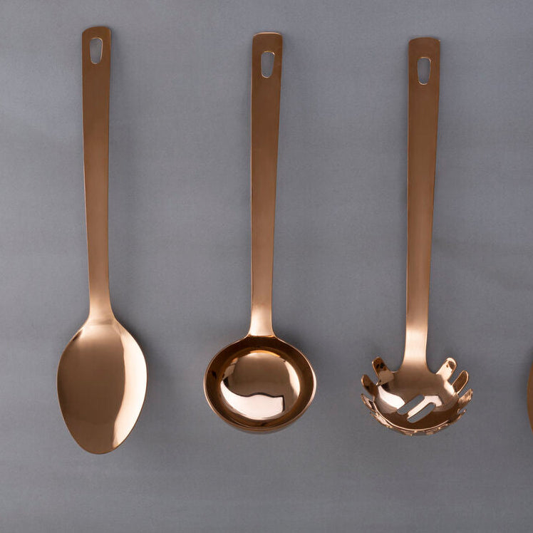 Rose Gold Finish Ladle | Freya