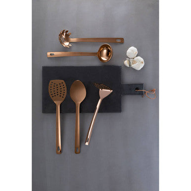 Freya Rose Gold Finish Slotted Turner