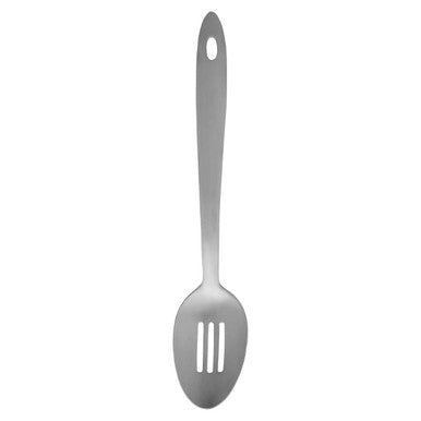 Brushed Stainless Steel Slotted Spoon | Hera