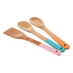 3 Piece Bamboo Kitchen Utensil Set | Aleki
