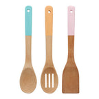 3 Piece Bamboo Kitchen Utensil Set | Aleki