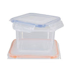 5 Piece Square Food Containers with Airtight Lids | Herrela