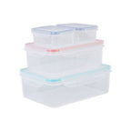 4 Piece Food Containers with Airtight Lids | Herrela