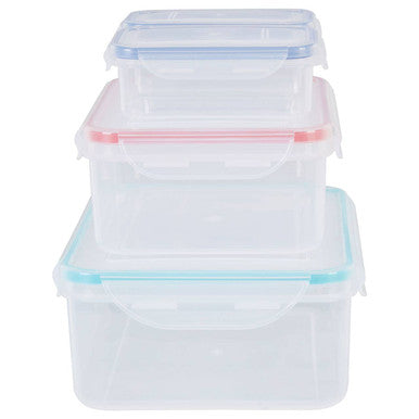 4 Piece Food Containers with Airtight Lids | Herrela