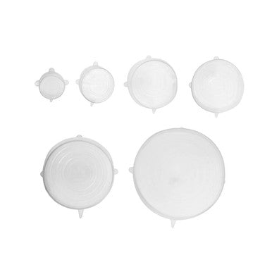 Set Of Six Silicone Lids | Zing