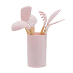 7 Piece Utensil Set In Pastel Pink | Zing