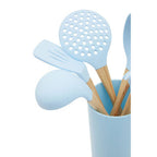 7 Piece Utensil Set In Pastel Blue | Zing