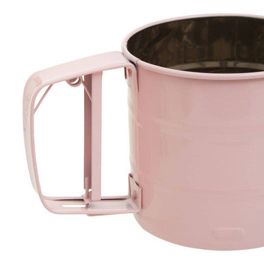 Pastel Pink 250Ml Mechanical Sifter | Zing