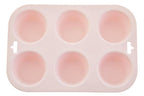 Pastel Pink 6 Cup Muffin Mould | Zing