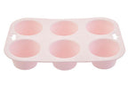 Pastel Pink 6 Cup Muffin Mould | Zing
