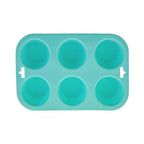 Pastel Green 6 Cup Muffin Mould | Zing