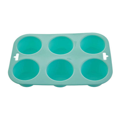 Pastel Green 6 Cup Muffin Mould | Zing