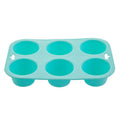 Pastel Green 6 Cup Muffin Mould | Zing