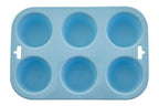 Pastel Blue 6 Cup Muffin Mould | Zing