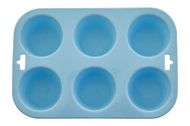 Pastel Blue 6 Cup Muffin Mould | Zing