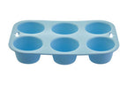Pastel Blue 6 Cup Muffin Mould | Zing