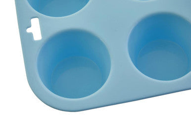 Pastel Blue 6 Cup Muffin Mould | Zing