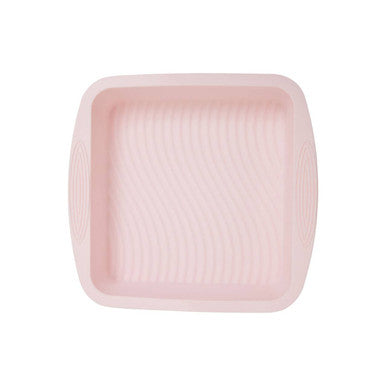 Pastel Pink Square Cake Mould | Zing