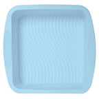 Pastel Blue Square Cake Mould | Zing
