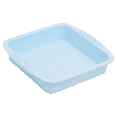 Pastel Blue Square Cake Mould | Zing