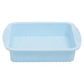 Pastel Blue Square Cake Mould | Zing