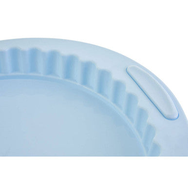 Pastel Blue Pie Or Flan Mould | Zing