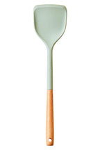 Sage Green Silicone Head Turner with Round Wood Handle | Nova