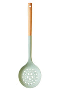 Sage Green Silicone Head Skimmer with Round Wood Handle | Nova