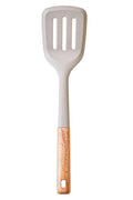 Stone Grey Silicone Head Slotted Turner | Nova