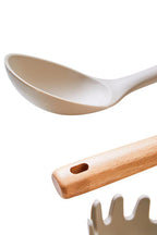3 Piece Kitchen Tool Set with Stone Grey Silicone Heads | Nova