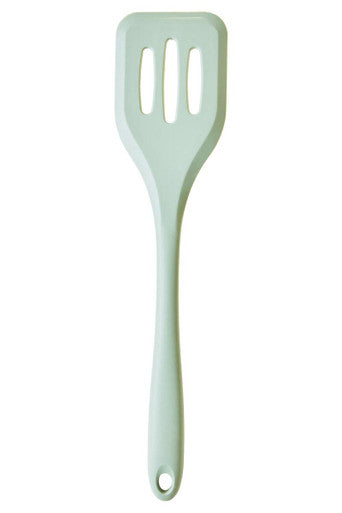 Sage Green Silicone Slotted Turner | Nova