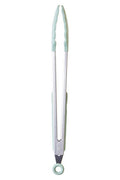 Sage Green Silicone and Stainless Steel Tongs | Nova