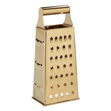 Small Gold Finish Grater | Alchemist